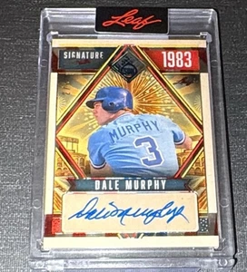 Dale Murphy 2025 Leaf Seasons In The Sun Signature Seasons Baseballkarte 2/6 - Bild 1 von 3