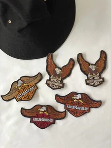Vintage-Stil Adler Vogel bestickt Hand zum Aufnähen Jacke Weste Motorräder Patch - Bild 1 von 9