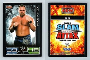 Mike Knox - WWE Slam Attax 2008 Topps TCG Card