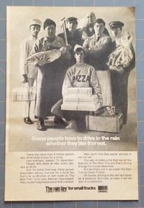 1968 Uniroyal Tires The Rain Tire For Small Trucks Milk Bottles Print Ad - Picture 1 of 1