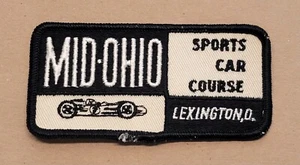 MID OHIO RACING LEXINGTON, OHIO DRIVER BADGE PATCH VINTAGE - Picture 1 of 3