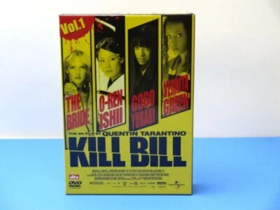 Kill Bill DVD JAPAN TWINPACK SAMURAI UMA THURMAN  - Image 1 of 4
