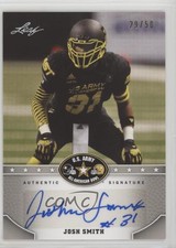 2015 Leaf US Army All-American Bowl Base Silver /50 Josh Smith #BA-JS2 Auto