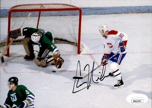 Chris Nilan Signed Montreal Canadiens 5x7 Photo #1 JSA COA - Picture 1 of 1