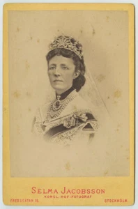 Cabinet Selma Jacobsson à Stockholm. Sophie de Nassau, reine de Suède. - Afbeelding 1 van 2