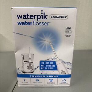 Waterpik Aquarius Water Flosser Professional — White WP-660 — NEW