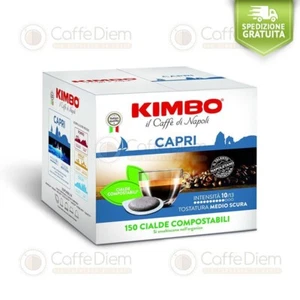 Caffè Caffe Kimbo 600 Cialde Carta Filtro Ese 44mm CAPRI- Cialde caffè Kimbo - Imagen 1 de 6