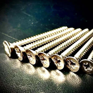 No 8 3.9mm Pozi Countersunk Self Tap Screws A2 304 Stainless - Picture 1 of 13