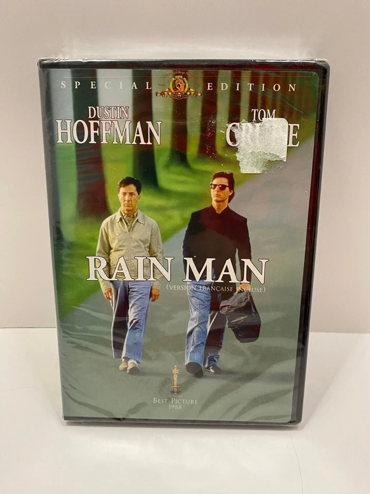 Rain Man DVD Brand New and Sealed Tom Cruise Dustin Hoffman Bilingual Free shipp - Image 1 of 3