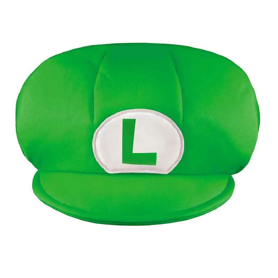 Nintendo Super Mario Brothers Luigi Hat One Size for Kid by Disguise