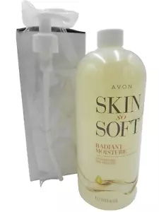 Avon Skin So Soft Radiant Moisture Shower Gel, New, Bonus 33.8 oz., Free Ship - Picture 1 of 3