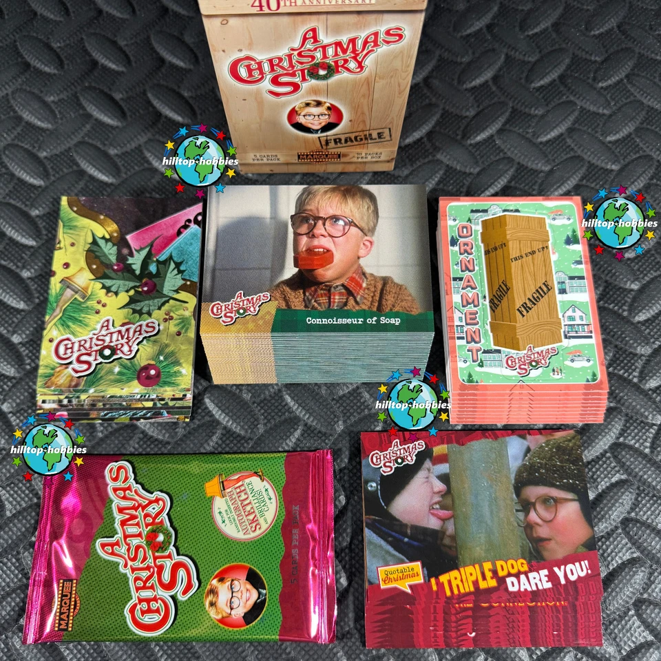 2024 CRYPTOZOIC A CHRISTMAS STORY 40TH ANNIVERSARY 99-CARD MASTER SET+WRAP/BOX - Image 1 of 1