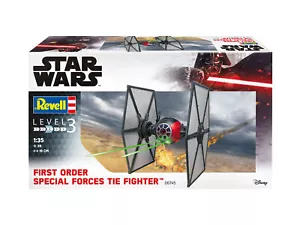 Star Wars First Order Special Forces Tie Fighter 1:35 Plastic Model Kit Revell - Picture 1 of 1