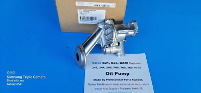 Bomba de aceite de motor nueva Volvo B21 - B23 y B230 79-95 -240's - 740 - 760 - 780 - 940 Foto 1 de 4