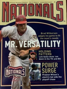2005 INAUGURAL SEASON WASHINGTON NATIONALS YEARBOOK MLB VOLUME 1 ISSUE 4 NATS - Picture 1 of 1