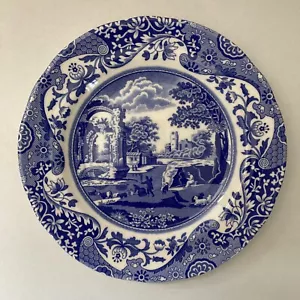 Spode Blue Italian Salad Plates, 7.5" ENGLAND c1816 - Picture 1 of 7