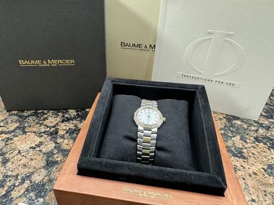 Baume et Mercier Riviera Quartz Diamond White Dial Ladies Watch MOP - Image 1 of 4