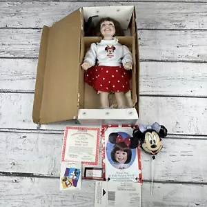 Walt Disney World Girl Hand crafted Doll Ashton Drake Minnie Mouse by Tomescu - Picture 1 of 13