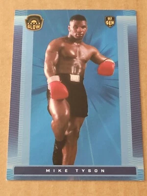 2021 Super Glow Sports Inaugural Edition Blue Glow #2 Mike Tyson - Image 1 of 2