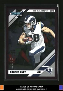 2019 Donruss #143 Cooper Cupolino Season Stat Line #/500 Los Angeles Rams - Foto 1 di 2
