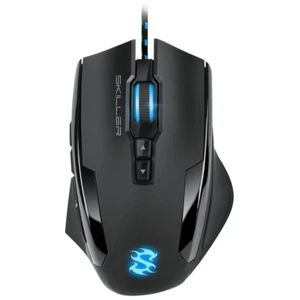 Sharkoon Skiller SGM1 Gaming Maus mit Makrotasten 10800 DPI RGB-Beleuchtung 1... - Bild 1 von 8