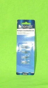 Homefit 282491 Eco Halogen Leuchtmittel G4 120 Lumen 10W OVP! 4 Stk. Stiftsockel - Bild 1 von 2