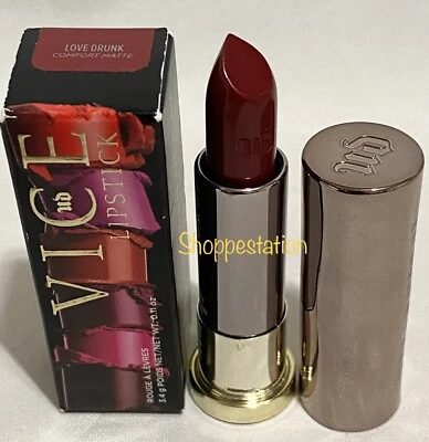 Urban Decay VICE Lipstick Shade LOVE DRUNK  Comfort Matte Full Size .11oz / 3.4g - Image 1 of 2