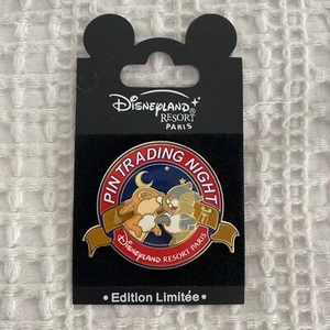 Prendedor Disneyland Resort Paris Trading Night Thumper & Miss Bunny LE 330 de 400 - Imagen 1 de 4