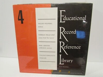 EDUCATIONAL RECORD REFERENCE LIBRARY Band Program Album 4 VINYL LP 1968 SEALED  - Image 1 of 2