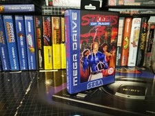Streets of Rage 3 PAL Custom Game Perfect Repro Complete with Manual