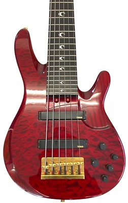 6-струнная модель бас-гитары YAMAHA TRB-JP2 John Patitucci красная - Изображение 1 из 4