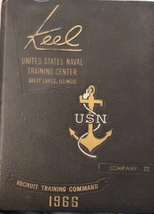 1966 Keel #721 USN Naval Training Center Recruit Training Command Great Lakes IL - Bild 1 von 3