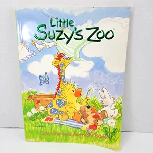 Little Suzy's Zoo 2005 Coloring and Activity Book Unused Page Witzy Boof Patches - Picture 1 of 12
