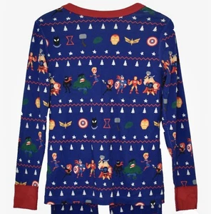 Hanna Anderson Marvel Avengers Kids Pajamas Set Size 8 NWT - Picture 1 of 6