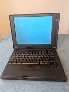 Vintage 1997 IBM Thinkpad 560 Laptop. Windows 95 Pentium - Picture 1 of 14