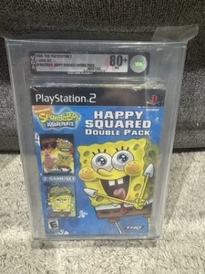 Graded VGA 80+ SpongeBob Schwammkopf: Happy Squared Doppelpack PS2 Sealed - Bild 1 von 4