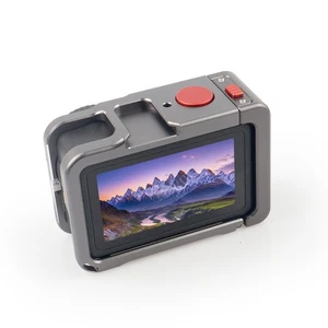 Funda protectora con marco de expansión de jaula de conejo de aleación de aluminio para DJI Action 6 - Imagen 1 de 5