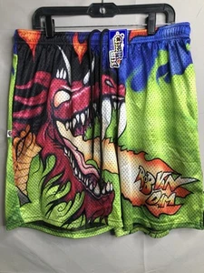 Pantalones Cortos WWE Chalk Line RVD Dragon Entrance Nuevos con Etiquetas Para Hombre 2XL Raros Usados en Excelente Condición Nuevos - Imagen 1 de 21