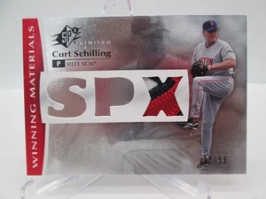 Parche usado del juego Upper Deck SPX Curt Schilling 2008 72/99 WM-CS - Imagen 1 de 3