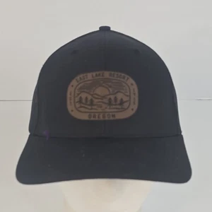 East Lake Resort schwarz Patch Mesh Trucker Snapback Richardson Cap Mütze - Bild 1 von 8