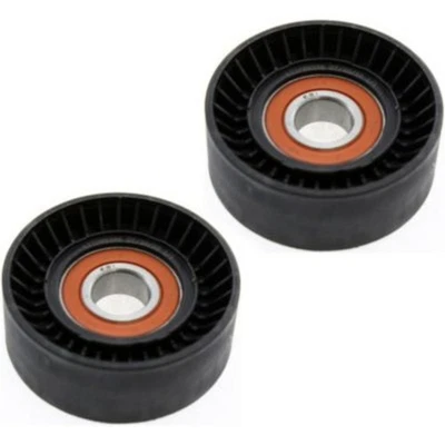 Par de accesorios poleas de correa loca juego de 2 superiores para Ram 3500 4500 5500 Renegade Foto 1 de 4