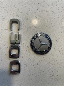 2008-2014 mercedes w204 c300 rear badge emblem logo And Front Badge oem - Picture 1 of 6