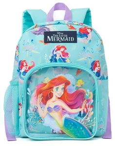 Disney Blue Little Mermaid Backpack Girls - Picture 1 of 9