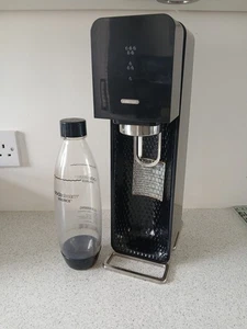Soda Stream Machine in Black Colour SRA-001 Fizzy Drinks With 1 Bottle And Gas - Picture 1 of 9