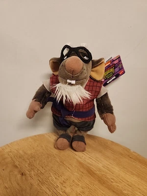 Splinter Teenage Mutant Ninja Turtles Mutant Mayhem 8" Plush TMNT Nickelodeon - Image 1 of 2