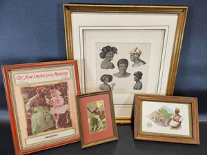 Volkskunst Werbung und Ethnologie (4 Stück) - Bild 1 von 6