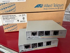 Netzwerkerweiterung via Telefonkabel! Allied AT-MC602-20 Medienkonverter 2 Stück - Bild 1 von 6