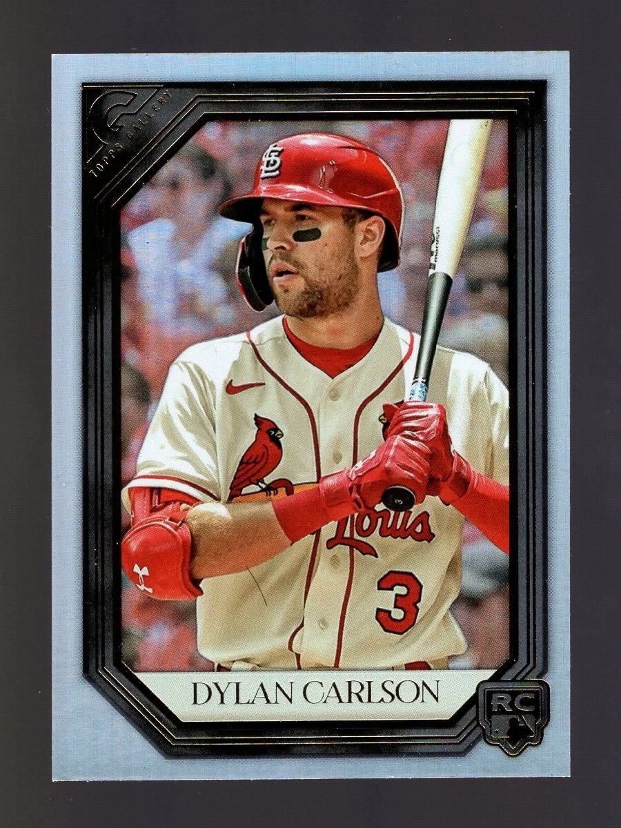 2021 TOPPS GALLERY RAINBOW FOIL #197 DYLAN CARLSON RC ST. LOUIS CARDINALS