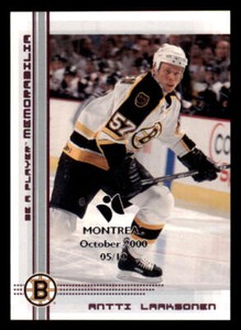 2000-01 BAP Memorabilia Montreal Olympic Stadium #317 Antti Laaksonen /10