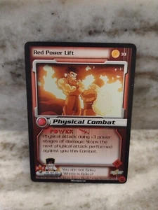 Dragon Ball Z CCG Red Power Lift 33 Androids Saga Unlimited Common! - Picture 1 of 2